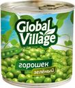 Горошек Global Village зеленый из мозговых сортов 400г