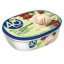 Мороженое 48КОПЕЕК ванночка молочное клубничный десерт, 491г