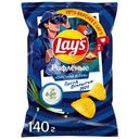 Чипсы картофельные Lay's Рифленые Сметана и лук 140г
