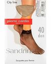 Носки женские Pierre Cardin Sandrine в сетку цвет: visone/лёгкий загар, 40 den