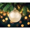 Ёлочное украшение Шар золотистый в ассортименте, 6см