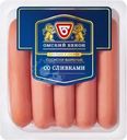 Сосиски Омский бекон Со сливками вареные 380г