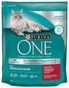 Сухой корм Purina One с говядиной для взрослых кошек 750 г