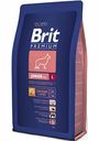 Корм для молодых собак крупных пород Brit Premium Курица и 5 трав, 3 кг