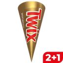 TWIX Мор рож двухсл карам/рис шар в мол шок 68г(Марс):24