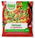 Смесь овощная замороженная Овощи по-деревенски Семья довольна 400г