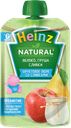 Пюре HEINZ яблоко-груша-сливки, 90г