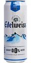 Пивной напиток Edelweiss Wheat безалкогольный, 0,43 л
