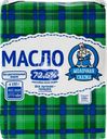 Масло сладкосливочное МОЛОЧНАЯ СКАЗКА Крестьянское несоленое 72,5% ГОСТ, высший сорт, без змж, 150г