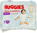 Трусики-подгузники Huggies Ультра Комфорт 7 д/мальчиков (от