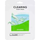 Маска для лица тканевая L.Sanic AHA/BHA кислотами для очищения пор, 25мл