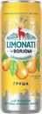 Напиток газ Лимонатти груша Боржоми ИДС ж/б, 0,33 л