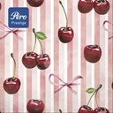 Салфетки сервировочные Pero Prestige Вишни 3 слоя 33х33см, 20шт
