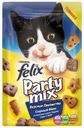 Лакомство для кошек Felix Party Mix Сырный микс чеддер гауда и эдам, 60 г