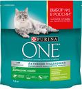 Корм Purina ONE для домашних кошек, индейка и цельные злаки, 1.5 кг