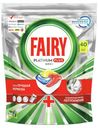 Капсулы для посудомоечной машины Fairy Platinum Plus All in 1 Лимон, 40 шт