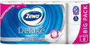 Туалетная бумага Zewa Deluxe Magical Winter 3 слоя, 8 рулонов