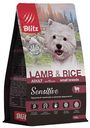 Сухой корм для собак мелких пород Blitz Adult Sensitive ягненок-рис, 1,8кг