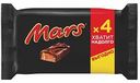 Батончик шоколадный Mars с нугой и карамелью, 4×40,5 г