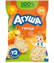 Мини-хлебцы рисовые Агуша Полезный Перекус Груша с 12 месяцев, 30г