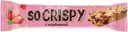Батончик Невский Кондитер So Crispy с клубникой 40г