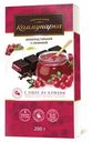 Плитка Коммунарка горькая с пюре из клюквы 200 г