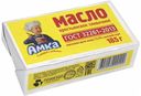 Сливочное масло Амка сладко-сливочное несоленое крестьянское 72% БЗМЖ 185 г