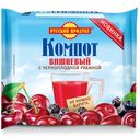 КОМПОТ ВИШНЯ.ЧЕРН.РЯБ. 180Г