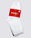Носки детские INWIN высокая посадка, черные, белые, Арт. BKSU-07-BW, 7пар