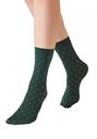 Носки женские MiNiMi Micro pois цвет: verde foresta/зеленый размер: единый, 70 den