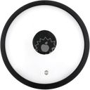 Крышка HOMECLUB 26см, с силиконовым ободом Арт. XW-G-007