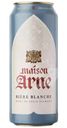Пивной напиток Maison Arne Biere Blanche нефильтрованный осветленный пастеризованный 4.9%, 430мл
