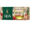 Чай зеленый ПРИНЦЕССА ЯВА, Клубника/ваниль, 25 пакетиков 