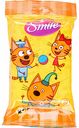 Влажные салфетки очищающие от чернил Smile Три Кота, в ассортименте, 15 шт.