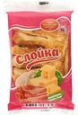 Слойка Волжский пекарь с ветчиной, грибами и сыром, 60 г