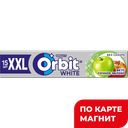 ORBIT Белоснеж Жев резин соч яблоко XXL 20,4г(Ригли):20/400