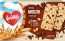 Печенье ЛЮБЯТОВО Мюсли с шоколадом злаковое, 120г