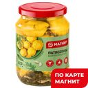 МАГНИТ Патиссоны маринованные 680г ст/б:6