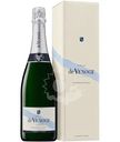 Вино игристое de Venoge Cordon Bleu Brut Champagne AOC белое сухое 12%, 750мл