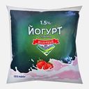 Йогурт Алексеевское молоко клубника 1.5% 450г