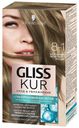 Краска для волос Gliss Kur Уход и увлажнение тон 8-1 холодный пепельно-русый 142,5 мл