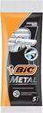 Бритва одноразовая мужская BIC Metal 1 лезвие, 5шт