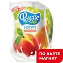 Йогурт ФРУАТЕ Питьевой, персик/груша, 1,5%, 950г