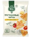Чипсы протеиновые Вкус & Польза Три сыра и томат, 40г