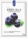 Маска тканевая для лица Nohj Super Food с черникой, 25г