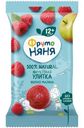 Фруктовая улитка ФрутоНяня яблоко-малина для детского питания, 15г