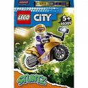 Конструктор Трюковый мотоцикл с экшн-камерой LEGO City Stuntz 60309 5+, 14 элементов