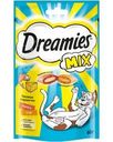 Лакомство Dreamies Mix подушечки с лососем и сыром для взрослых кошек 60г
