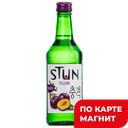 Спирт напиток Соджу STUN со вкусом сливы 13% 0,375л:6