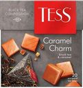 Чай черный Tess Carame Charm байховый ароматизированный 20х1.8г